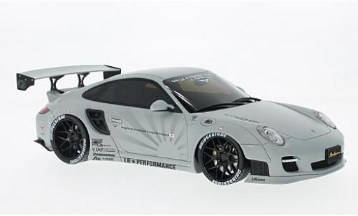 Diecast model cars Porsche 911 Base LB Performance matt-grey 1/18 GT Spirit