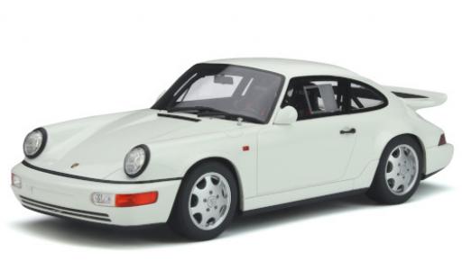 Diecast model cars Porsche 911 Carrera 4 Lightweight white 1991 1/18 GT Spirit