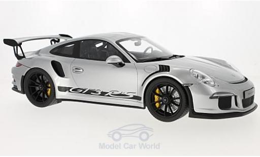 Diecast model cars Porsche 911 GT3 RS grey 2015 1/12 GT Spirit