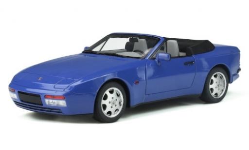 Diecast model cars Porsche 944 S2 Turbo Carbriolet blue 1989 1/18 GT Spirit
