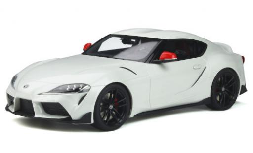 Diecast model cars Toyota Supra Base Fuji Speedway Edition white 2020 1/18 GT Spirit