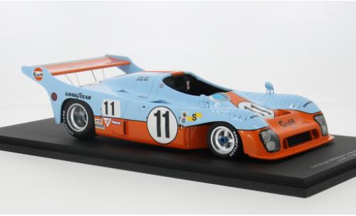 Diecast model cars Mirage GR8 Le Mans Gulf #11 1/18 Spark