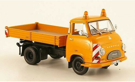 Hanomag Kurier Kipper 1/43 Minichamps orange Kommunalfahrzeug 1958 diecast model cars