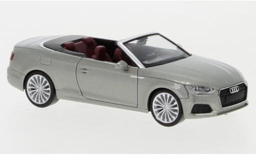 Diecast model cars Audi A5 cabriolet Convertible metallic beige 1/87 Herpa