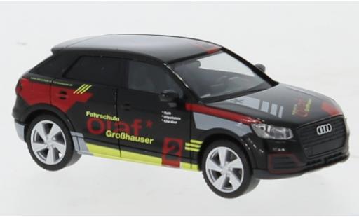 Diecast model cars Audi Q2 suv Fahrschule Olaf Gro&Atilde;�hauser 1/87 Herpa