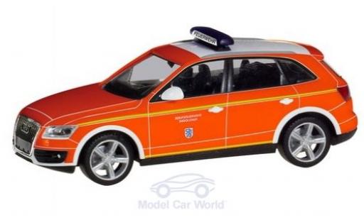 Diecast model cars Audi Q5 pompiers Fire brigade Ingolstadt 1/87 Herpa