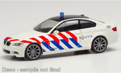 Diecast model cars Bmw M3 Coupe (E92) Police Niederlande 1/87 Herpa