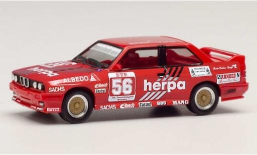 Diecast model cars Bmw M3 dtm (E30) No.56 Motorsport 1989 G.M&Atilde;&frac14;ller 1/87 Herpa