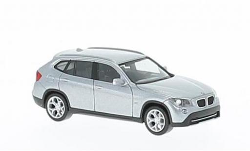 Diecast model cars Bmw X1 suv (E84) grey 1/87 Herpa