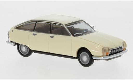 Diecast model cars Citroen GS Berline beige 1/87 Herpa