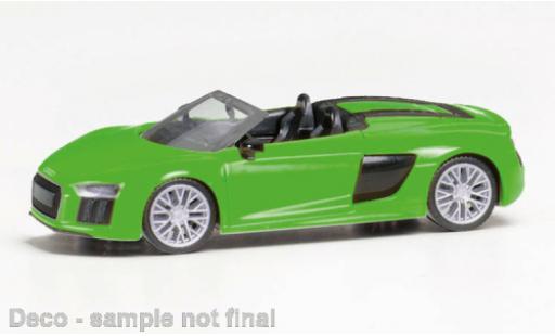 Diecast model cars Audi R8 spyder V10 la chaux 1/87 Herpa