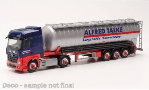 Diecast model cars Mercedes Actros Bigspace Alfred Talke 2018 1/87 Herpa