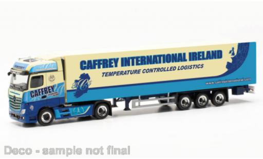 Diecast model cars Mercedes Actros Bigspace Caffrey International LTD 2018 1/87 Herpa