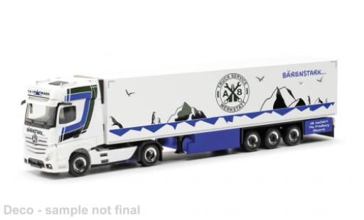 Diecast model cars Mercedes Actros Gigaspace Trio-Trans 1/87 Herpa