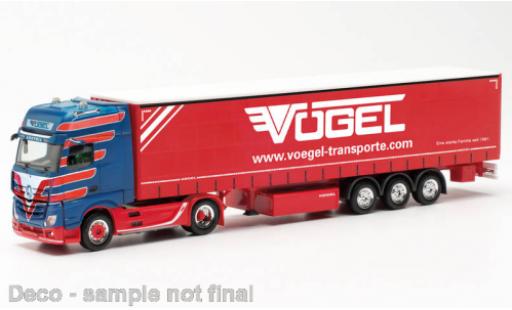 Diecast model cars Mercedes Actros Gigaspace V&Atilde;&para;gel (A) 2018 1/87 Herpa
