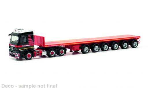 Diecast model cars Mercedes Actros Streamspace Mammoet (NL) 1/87 Herpa