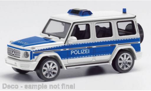 Diecast model cars Mercedes Classe G Base G-classe police Brandenburger Land 1/87 Herpa