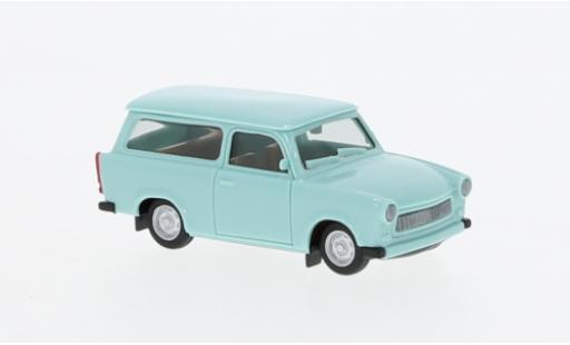 Diecast model cars Trabant 601 Universal blue 1/87 Herpa