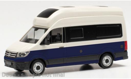 Diecast model cars Volkswagen Crafter Grand California white/blue 1/87 Herpa
