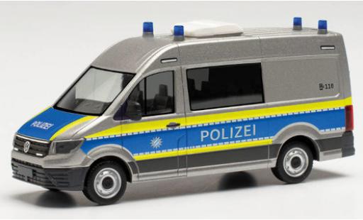 Diecast model cars Volkswagen Crafter Bus Halbbus Police Straubing 1/87 Herpa