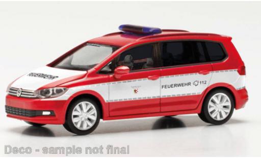 Diecast model cars Volkswagen Touran Base pompiers N&Atilde;&frac14;rnberg 1/87 Herpa