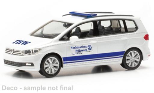 Diecast model cars Volkswagen Touran Base THW N&Atilde;&para;rvenich 1/87 Herpa