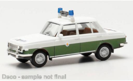 Diecast model cars Wartburg 353 Base les gens de la Police 1966 1/87 Herpa