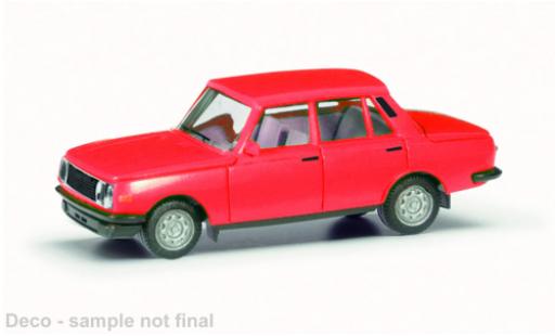 Diecast model cars Wartburg 353 Base red 1984 1/87 Herpa