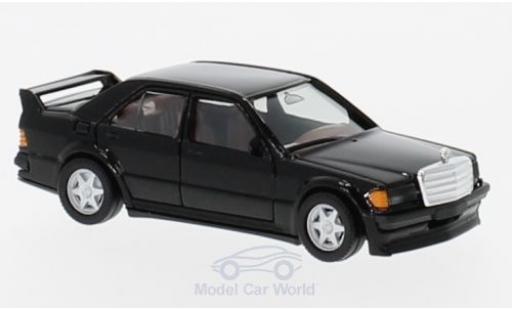 Diecast model cars Mercedes 190 Base 25 16V black 1/87 Herpa