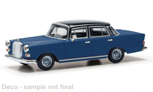 Diecast model cars Mercedes 200 Base blue/black 1/87 Herpa
