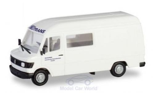 Diecast model cars Mercedes 207 Base D Hochroof Halbbus Deutrans 1/87 Herpa