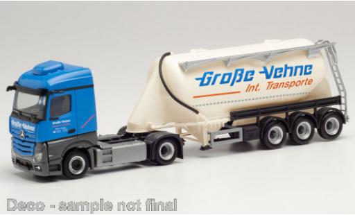 Diecast model cars Mercedes Actros Bigspace Gro&Atilde;�e Vehne Eutersilo-Sattelzug 1/87 Herpa