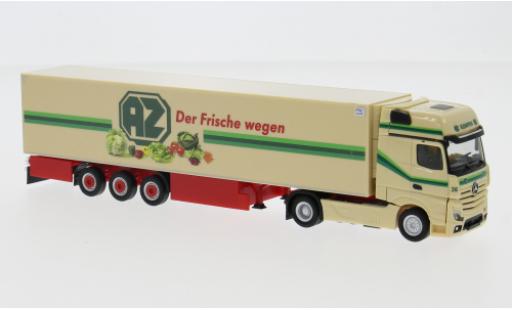 Diecast model cars Mercedes Actros Gigaspace L AZ Kempen 1/87 Herpa