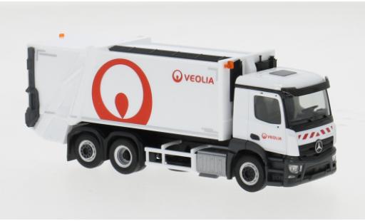 Diecast model cars Mercedes Actros Base M Veolia 1/87 Herpa