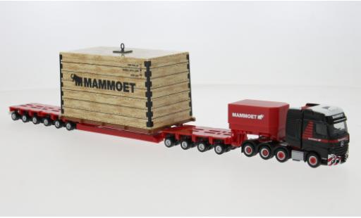 Diecast model cars Mercedes Actros SLT Mammoet (NL) 1/87 Herpa