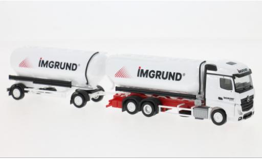 Diecast model cars Mercedes Actros Streamspace Imgreend 1/87 Herpa