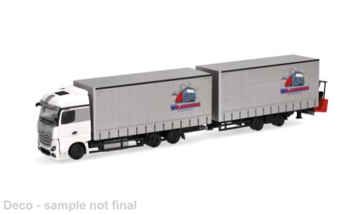 Diecast model cars Mercedes Actros Base Wilkening 1/87 Herpa