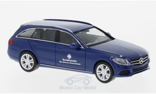 Diecast model cars Mercedes Classe C T-Modell Bundeswehr 1/87 Herpa