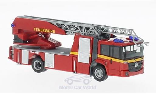 Diecast model cars Mercedes Econic Feuerwehr Metz Drehleiter L 32 XS Fire brigade 1/87 Herpa