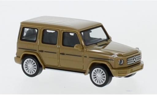 Diecast model cars Mercedes Classe G AMG brown avec -jantes 1/87 Herpa