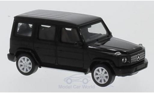 Diecast model cars Mercedes Classe G Base G-Modell metallic black 1/87 Herpa