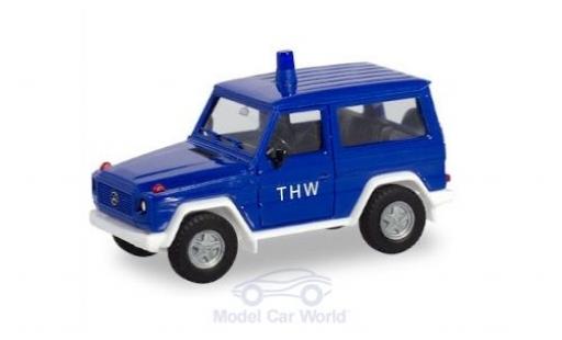 Diecast model cars Mercedes Classe G Base G-Modell THW 1/87 Herpa