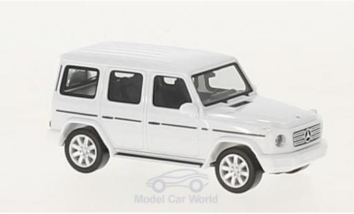 Diecast model cars Mercedes Classe G Base G-Modell white 1/87 Herpa