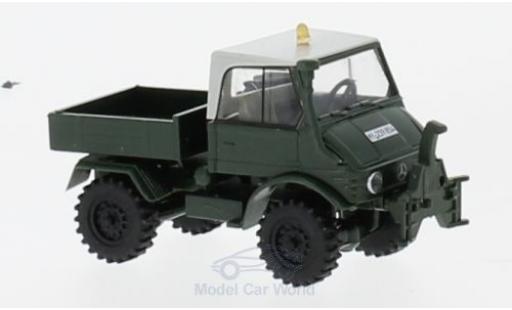 Diecast model cars Mercedes Unimog 406-425 U421 flatbed Standortverwaltung der Bundeswehr 1/87 Herpa