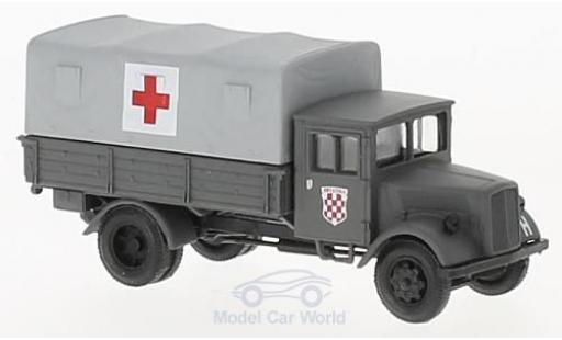 Diecast model cars Opel Blitz Base Sanit&Atilde;&curren;ts-LKW der Einsatzkr&Atilde;&curren;fte Kroatiens 1/87 Herpa