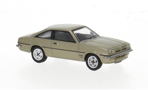 Diecast model cars Opel Manta B Base B gold 1/87 Herpa