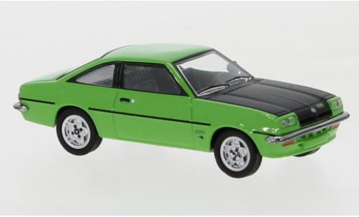 Diecast model cars Opel Manta B GT/E B green/black 1/87 Herpa