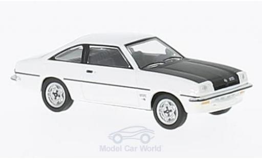 Diecast model cars Opel Manta B B GT/E white/black 1/87 Herpa