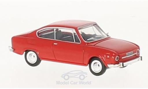 Diecast model cars Skoda 110 R red 1/87 Herpa