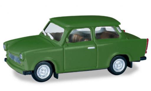 Diecast model cars Trabant 601 Base green 1/87 Herpa